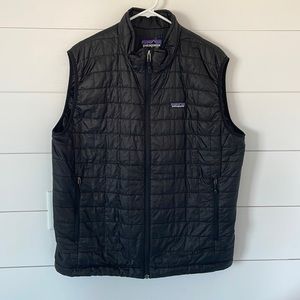 Large Patagonia Nano Puff puffer vest